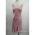 Ladies slip dress high mote